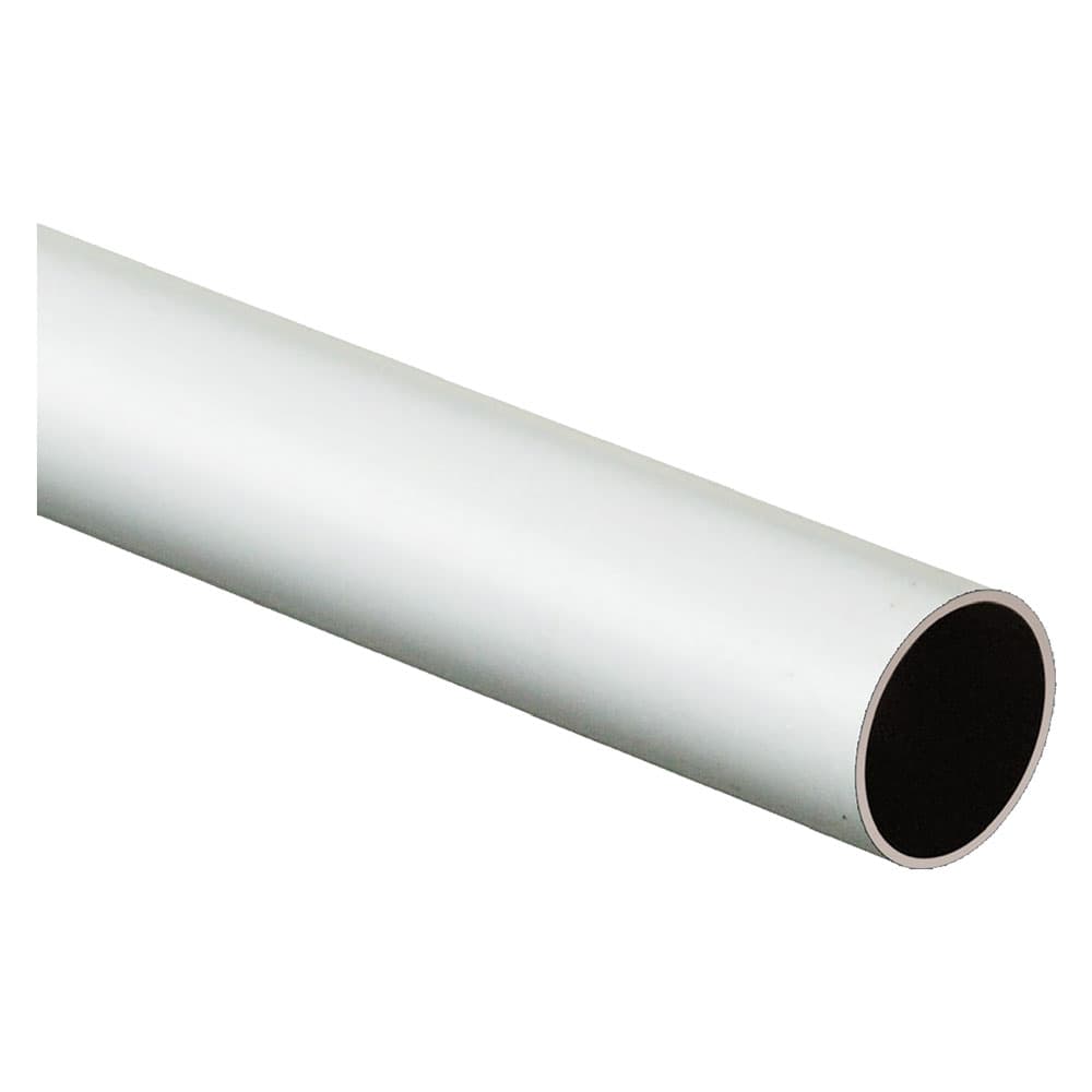 TUBO PER ARMADIO TONDO mm 18 x 0,5 mt 3 - plasticato bianco