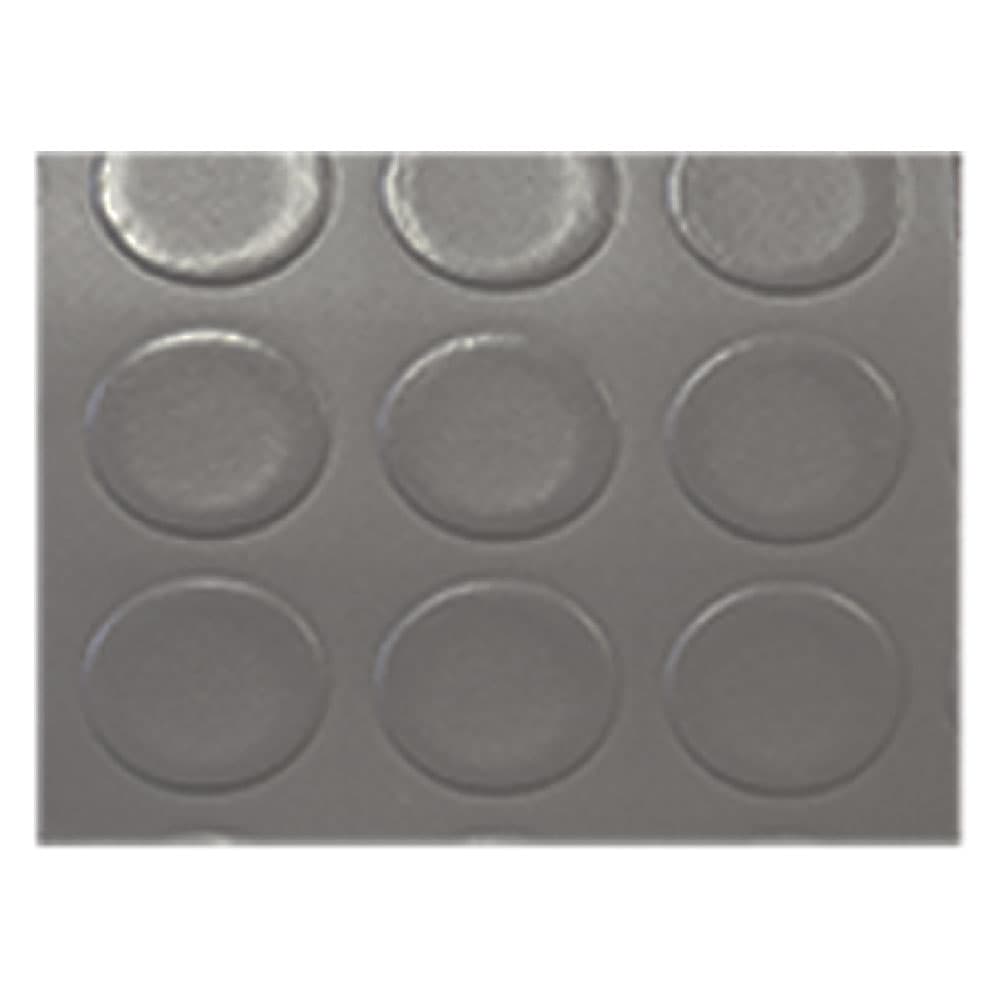 TAPPETO A BOLLE mt 1 x 30 grigio sc.- spessore mm 1