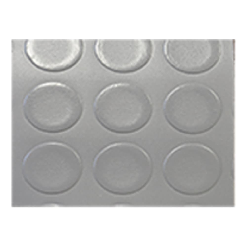 TAPPETO A BOLLE mt 1 x 30 grigio ch.- spessore mm 1