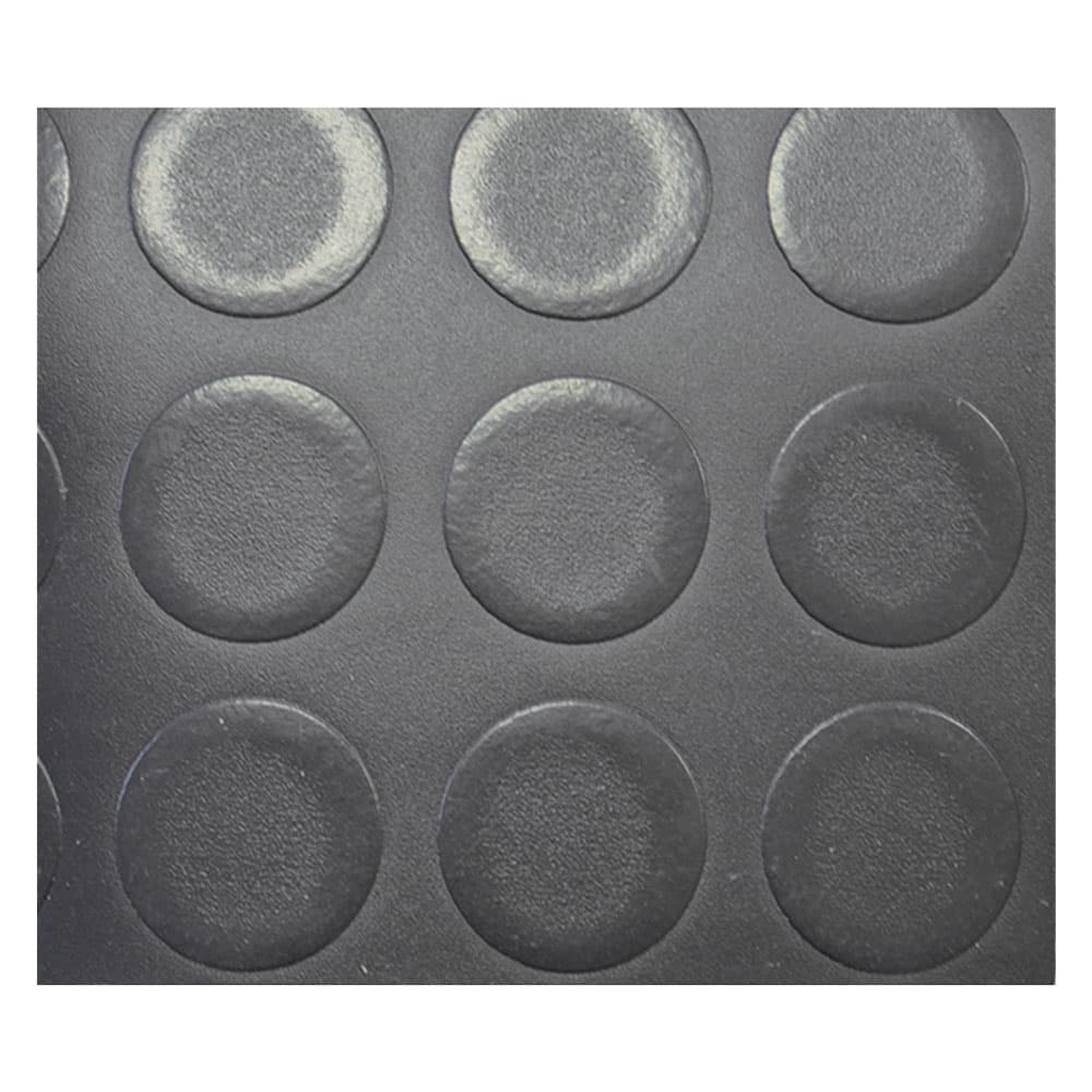 TAPPETO A BOLLE mt. 1 x 25 antracite sp. 1,3 mm