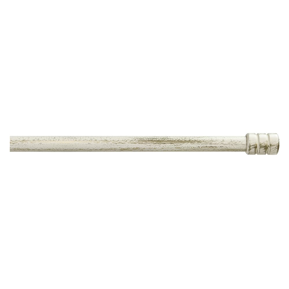 SCORRITENDA 'KIT FERRO' mod. 'Cilindro' col. avorio oro Ø 20/19 mm.