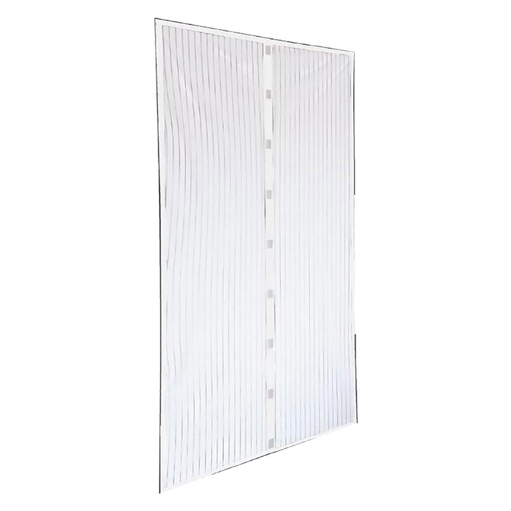 ZANZARIERA IN POLIESTERE PER PORTE CON MAGNETI cm 120 x 250 - col. bianco