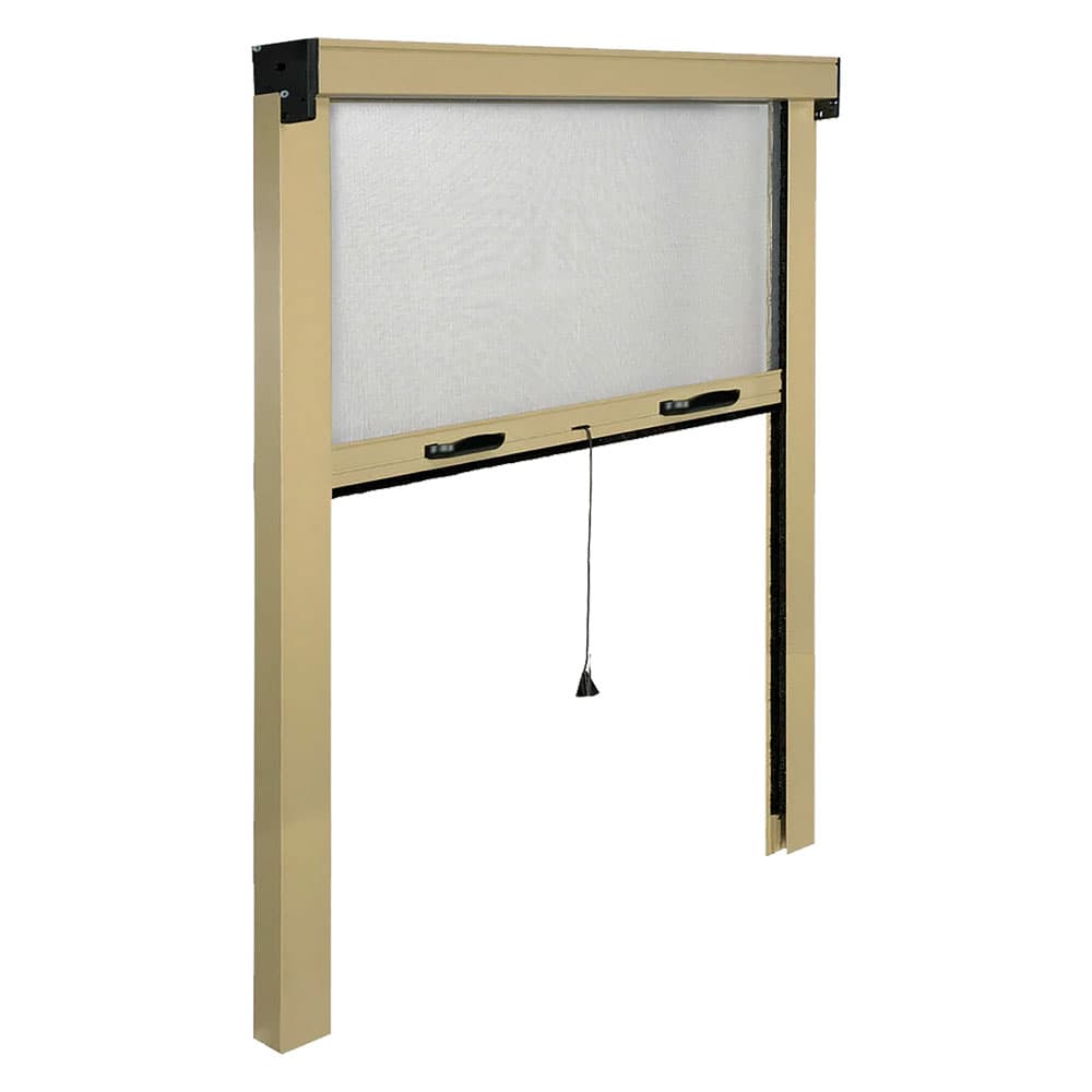 ZANZARIERA A RULLO VERTICALE PER PORTA/FINESTRA cm 120 x 250 - avorio ral 1013