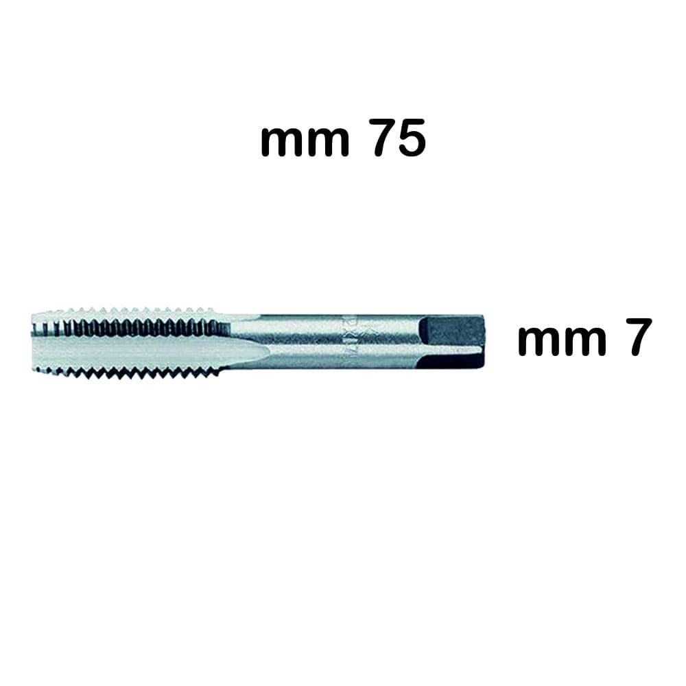 SERIE TRE MASCHI A MANO ART. 430 12 x 1,75 attac. 7 mm lungh. 75 mm