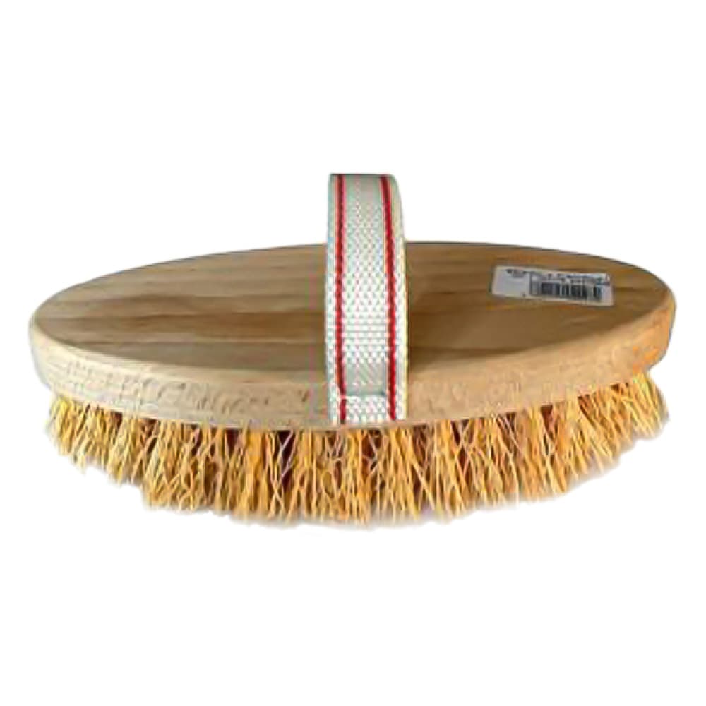 SPAZZOLA EQUINI fibra di radica naturale