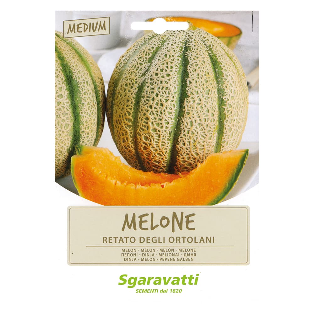 SEMI PER ORTAGGI E VEGETALI melone retato degli ortolani (20 PZ)
