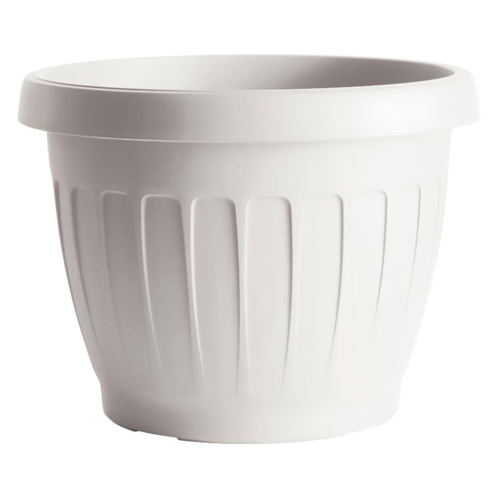 VASO TONDO ø 30 x h.22 Lt. 9,5 - bianco
