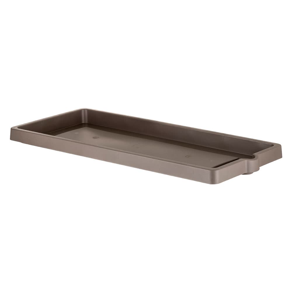 SOTTOVASO PER FIORIERA RETTANGOLARE cm 75 x 33,5 x 4,5 - cappuccino