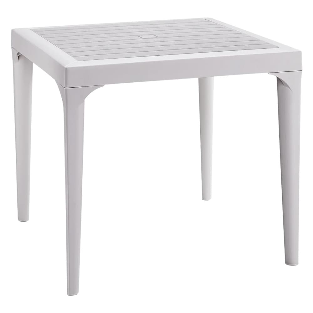 TAVOLO IN POLIPROPILENE 'MALMO' bianco