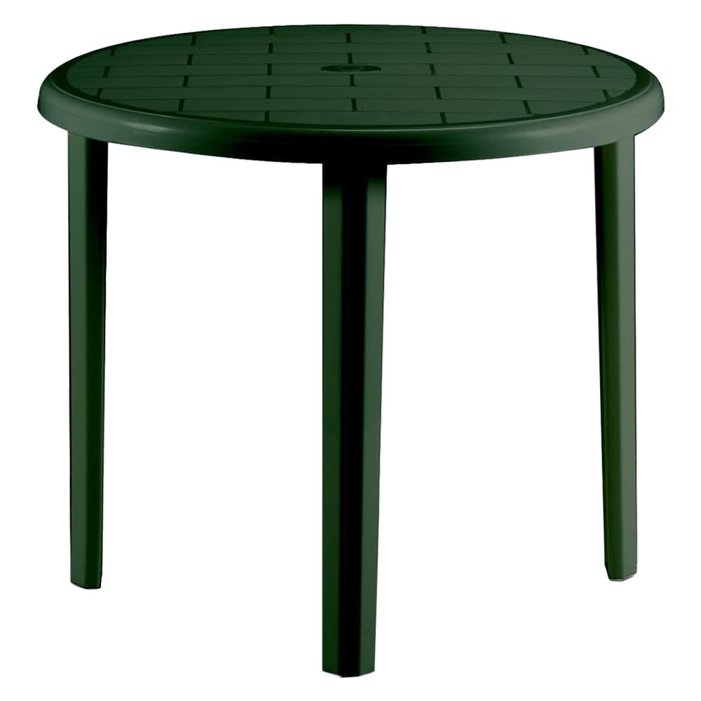 TAVOLO IN POLIPROPILENE 'TONDO' verde