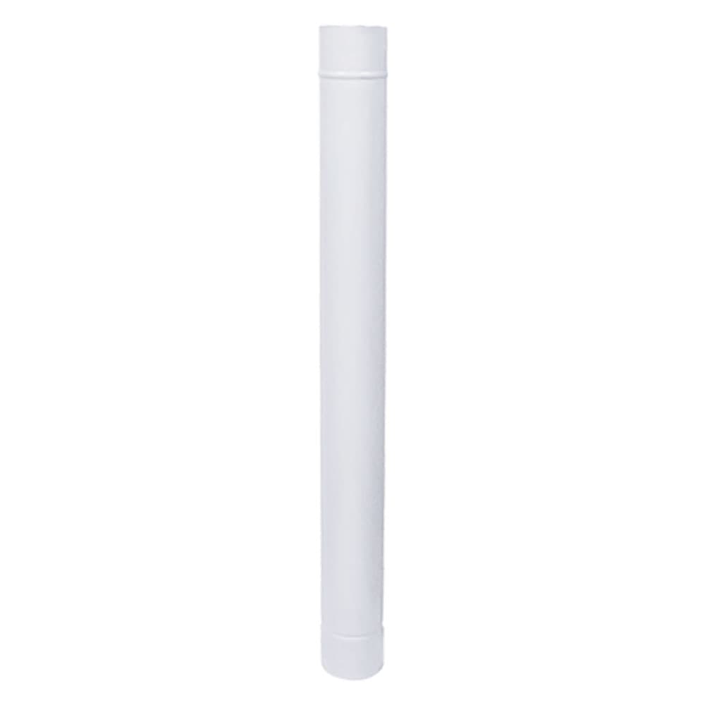 TUBO SMALTATO PER STUFE cm 50 ø 12 bianco