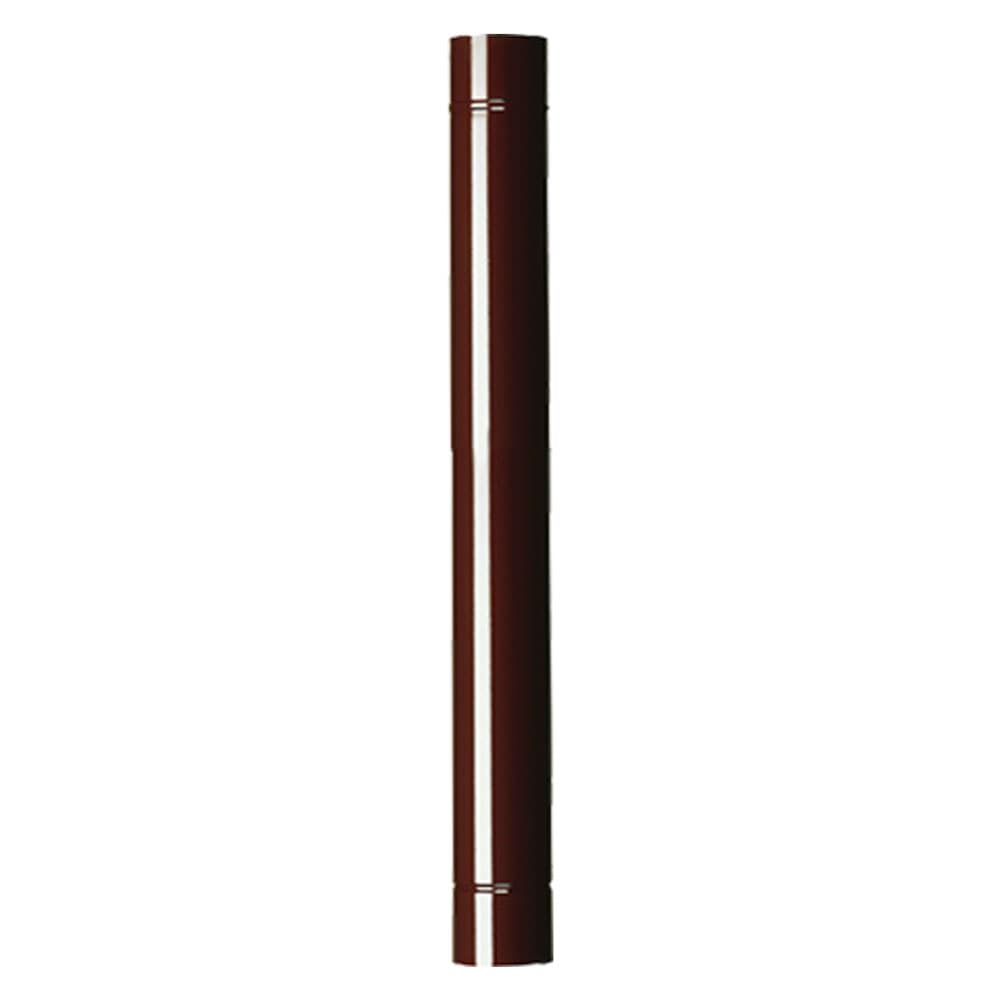 TUBO SMALTATO PER STUFE cm 50 ø 13 marrone
