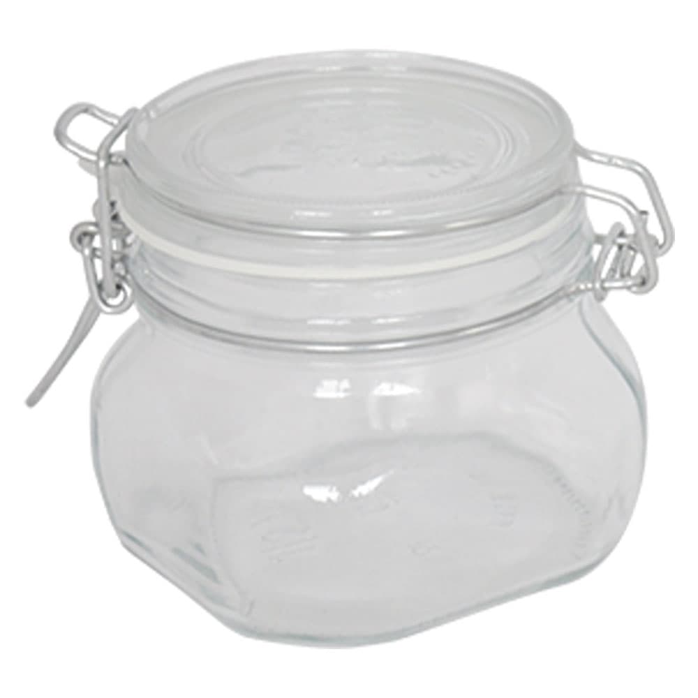 VASO ERMETICO IN VETRO PER ALIMENTI 'FIDO' 500 ml (6 PZ)