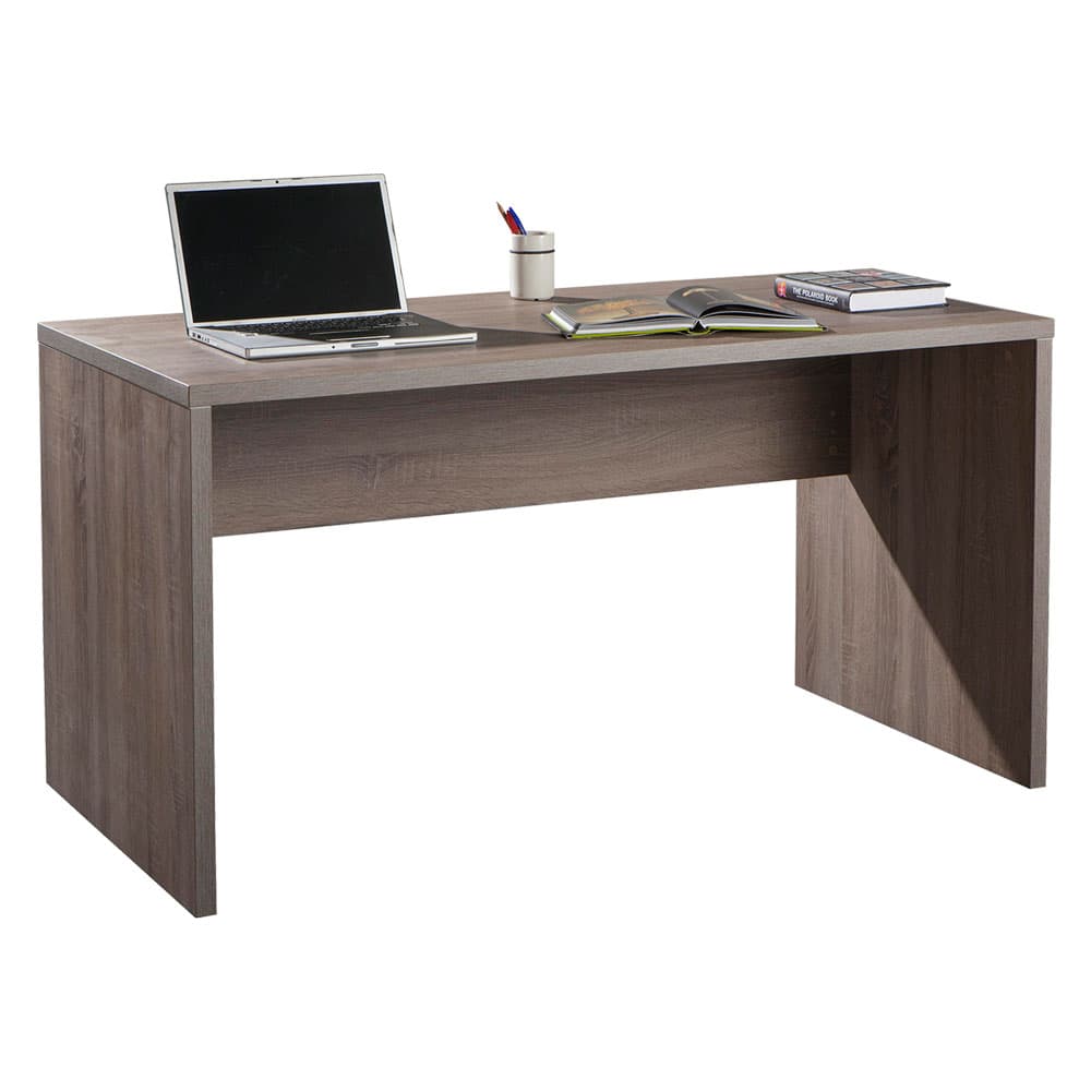 SCRIVANIA LINEA 'DISEGNO' cm. 138 x 69 x h.74,5 - rovere tartufo