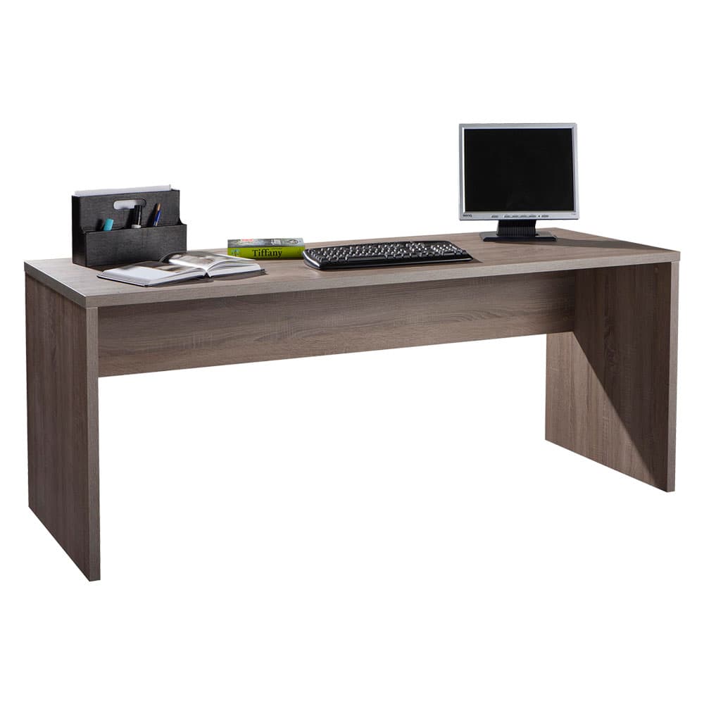 SCRIVANIA LINEA 'DISEGNO' cm. 178 x 69 x h.74,5 - rovere tartufo