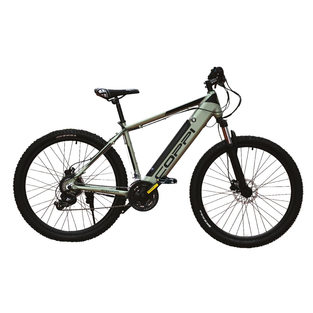 BICICLETTA ELETTRICA 'EMZL' COPPI 27,5 - verde/grigio