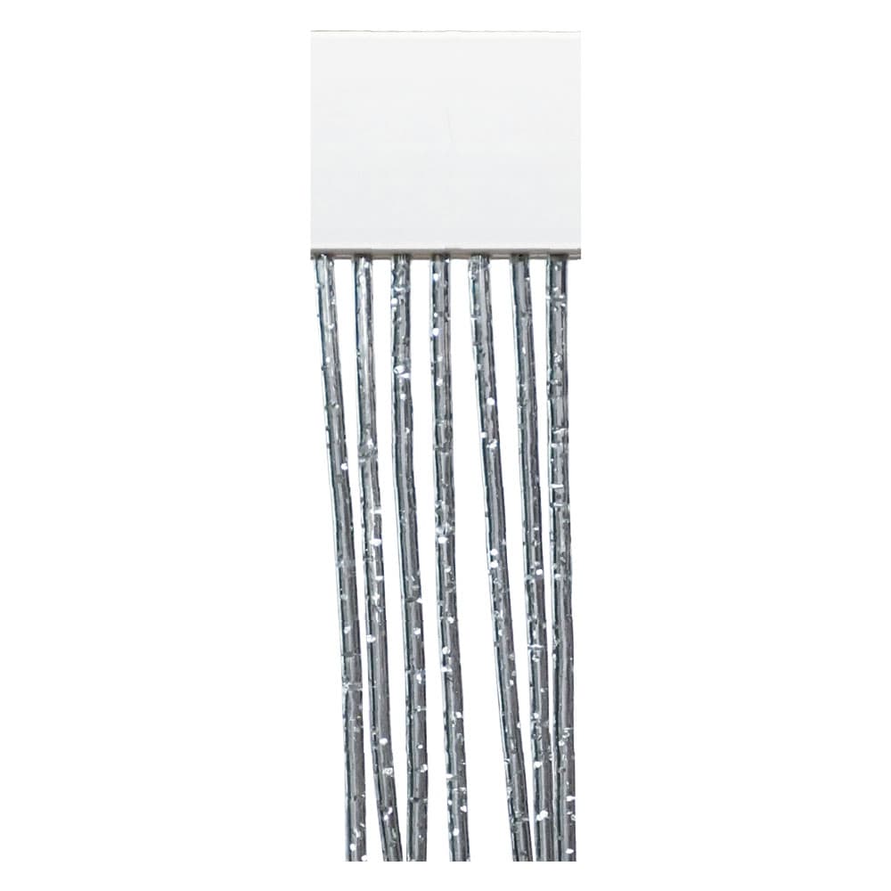 TENDA A CORDONCINO 'BRILLIANT' cm 125 x 230 - argento