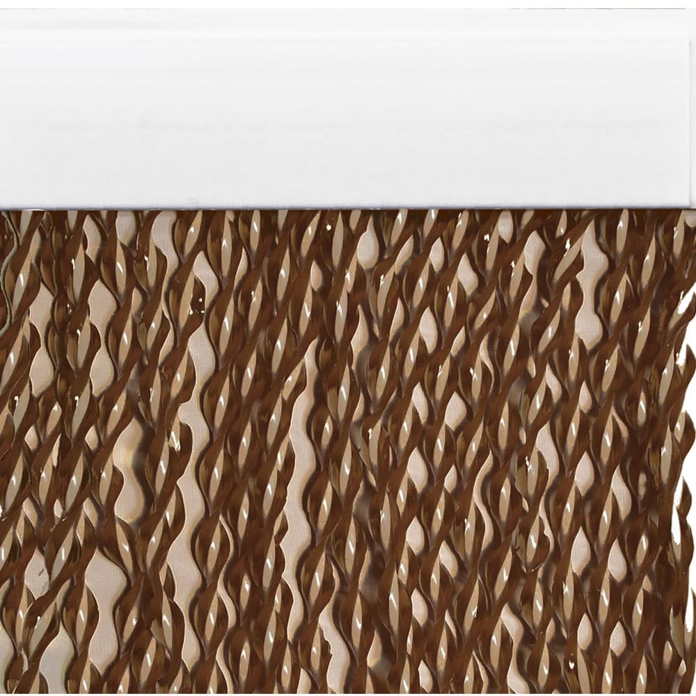 TENDA A CORDONCINO 'CAMELIA' cm 100 x 220 - beige/marrone
