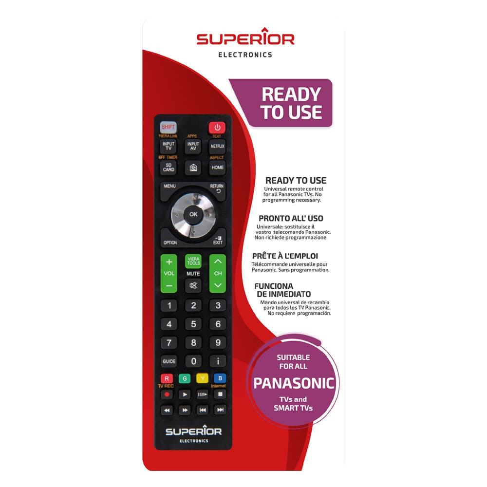 TELECOMANDO COMPATIBILE PER TV per Panasonic