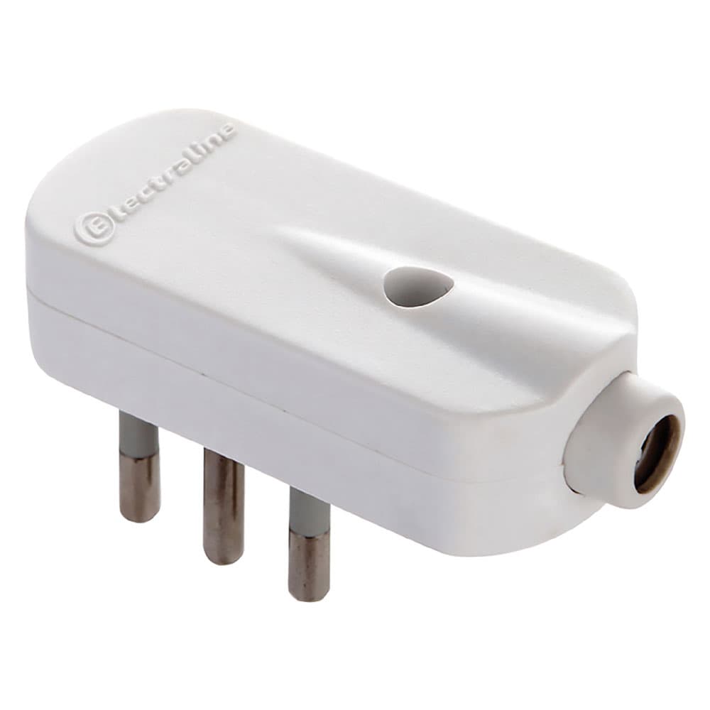 SPINA VOLANTE PIATTA 2P + T 10A - art.71908 (25 PZ)