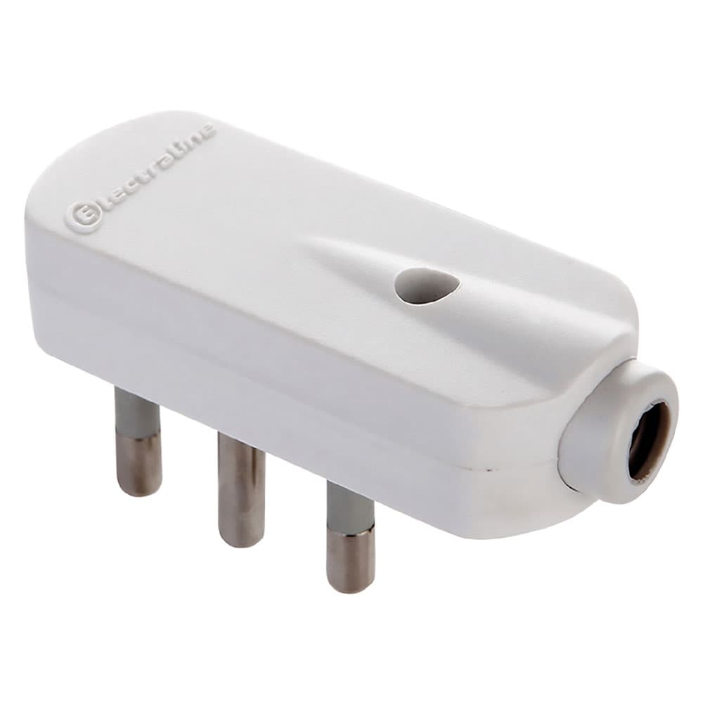 SPINA VOLANTE PIATTA 2P + T 16A - art.71909 (25 PZ)