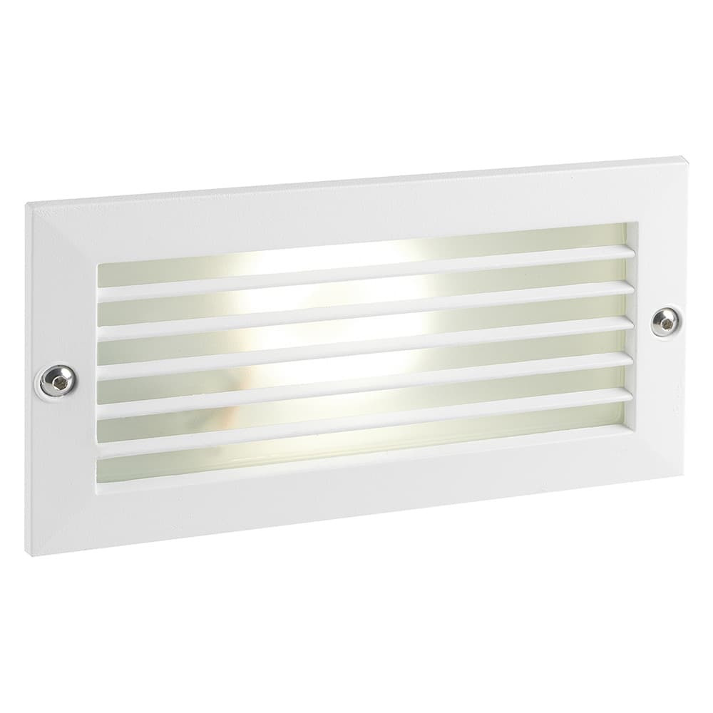 SEGNA PASSO LED INCASSO RETTANGOLARE APERTO 'ESCAPE' colore bianco - 10 watt
