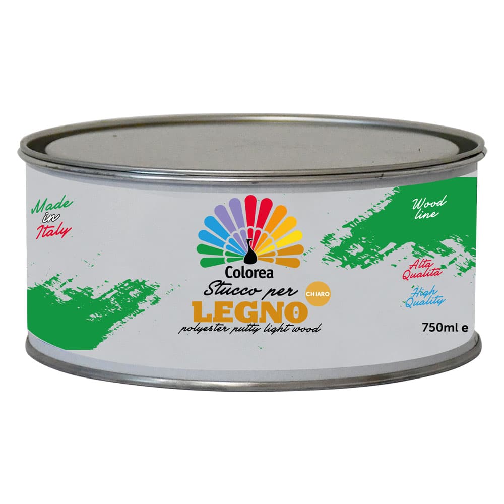 STUCCO PER LEGNO 'COLOREA' ml 750 - chiaro