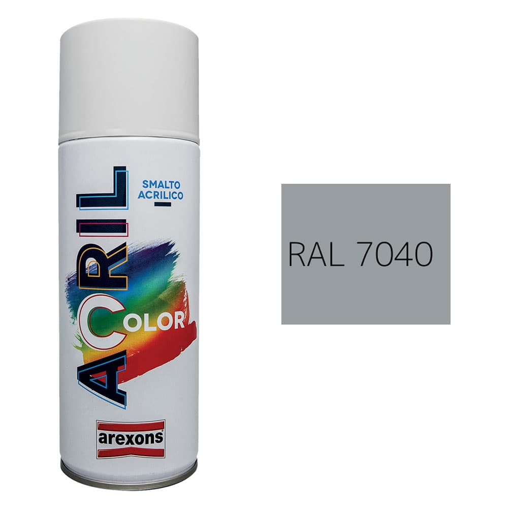 SMALTO SPRAY ACRILICO RAL 7040 - grigio finestra