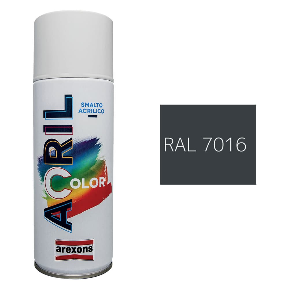 SMALTO SPRAY ACRILICO RAL 7016 - grigio antracite (6 PZ)