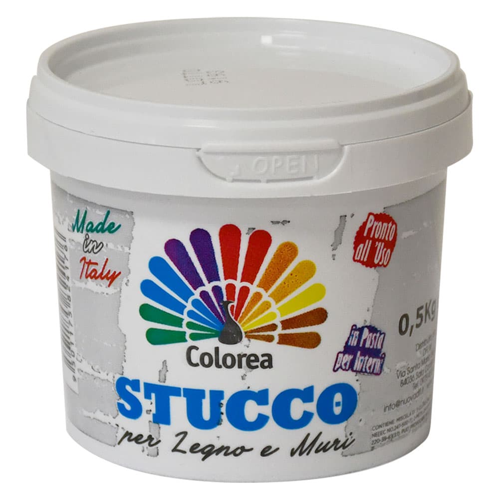 STUCCO IN PASTA 'COLOREA' Kg. 0,5 (24 PZ)