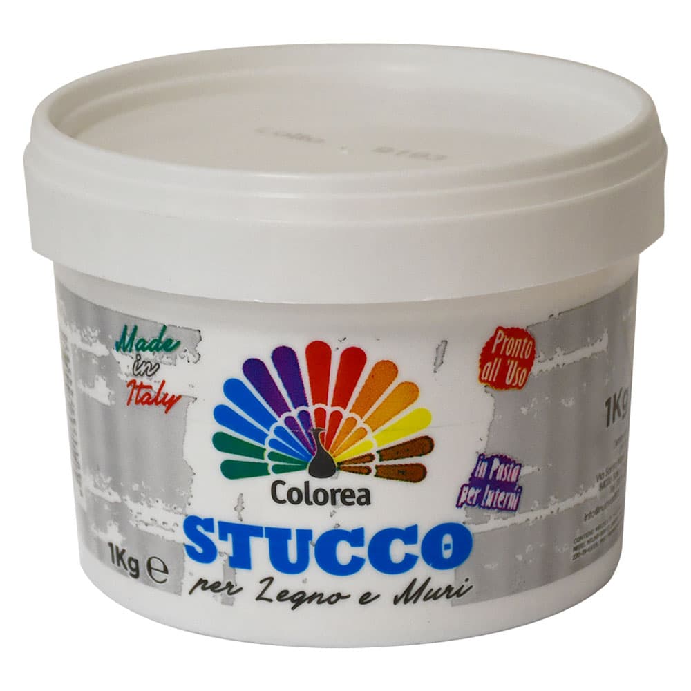 STUCCO IN PASTA 'COLOREA' Kg. 1 (12 PZ)