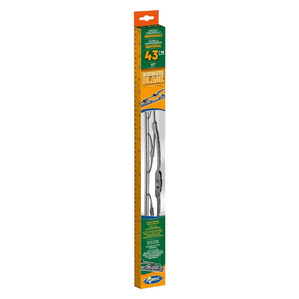 SPAZZOLA TERGICRISTALLO 'CLASSIC' cm 43 (17')