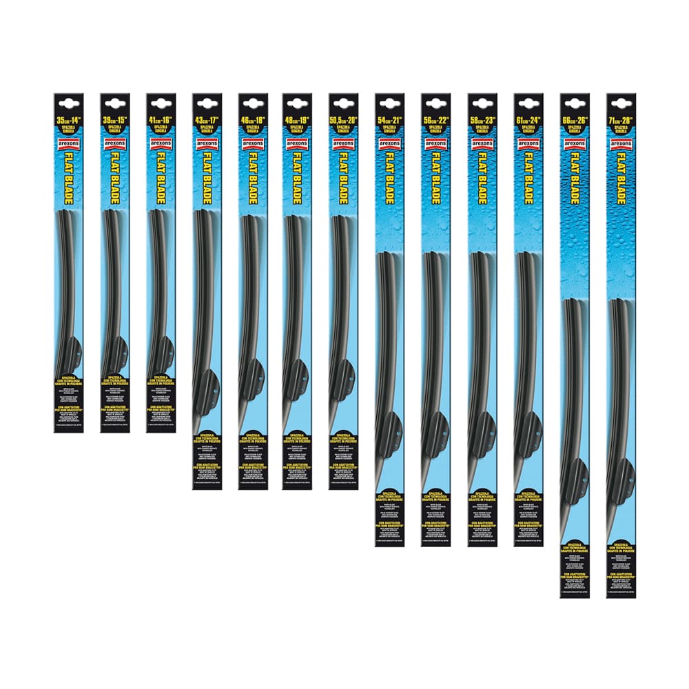 SPAZZOLA TERGICRISTALLO 'FLAT BLADE' art. 8152 - cm. 60