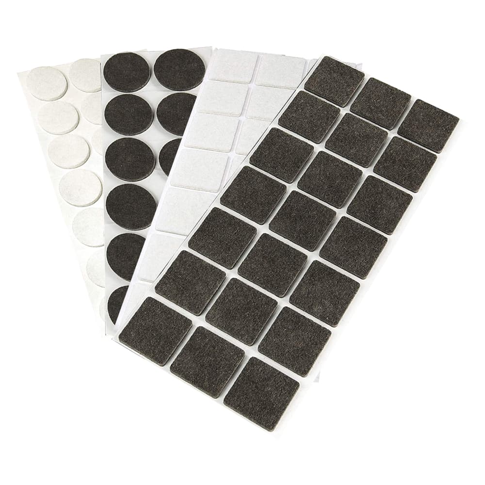 SOTTOSEDIA AUTOADESIVO 20 x 40 - pz 5 marrone (10 BL)