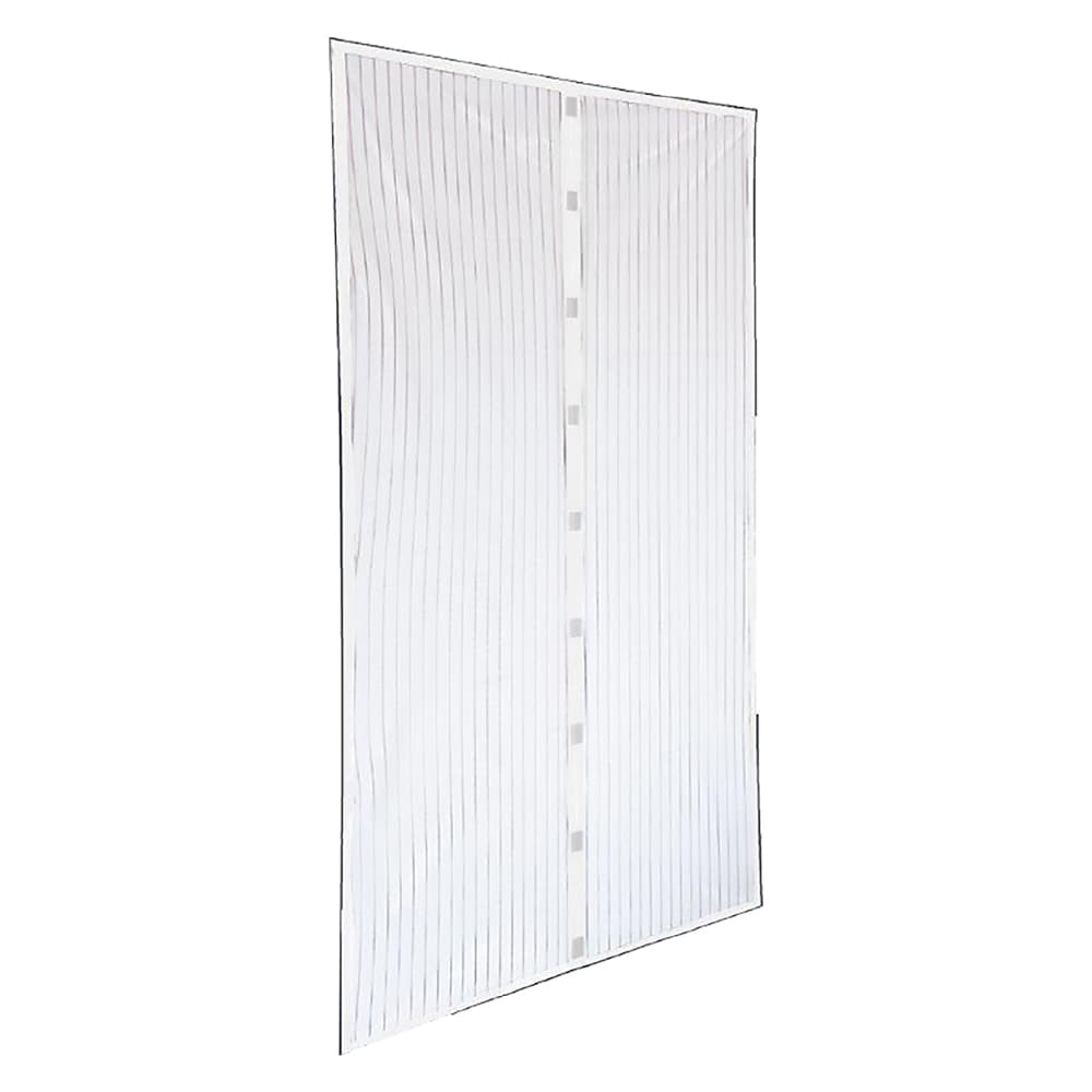 ZANZARIERA IN POLIESTERE CON MAGNETI PER PORTA 'ECCO MAGNET' cm 120 x 160 - col. bianco