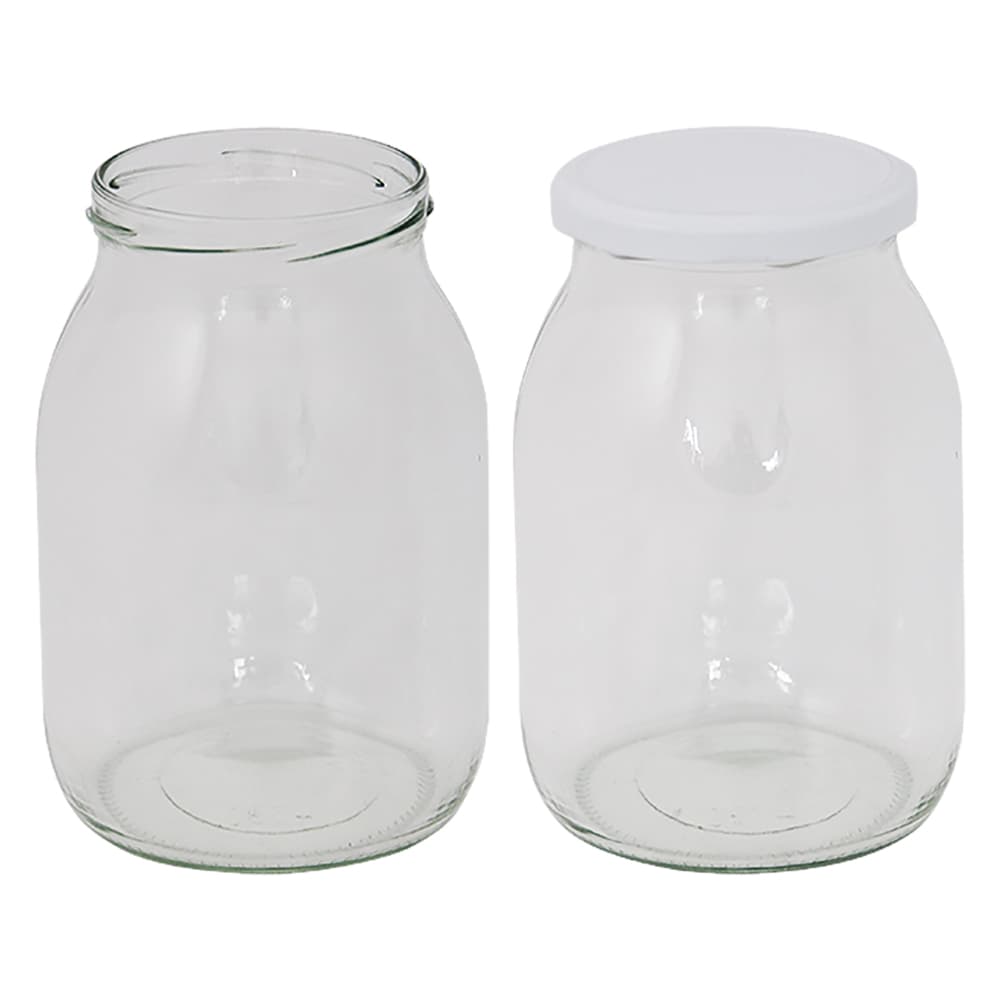 VASO VETRO 'BOCCACCIO' PER ALIMENTI TIPO 'STD' 580 ml - imbocc. Ø 82 mm s/tappo (12 PZ)