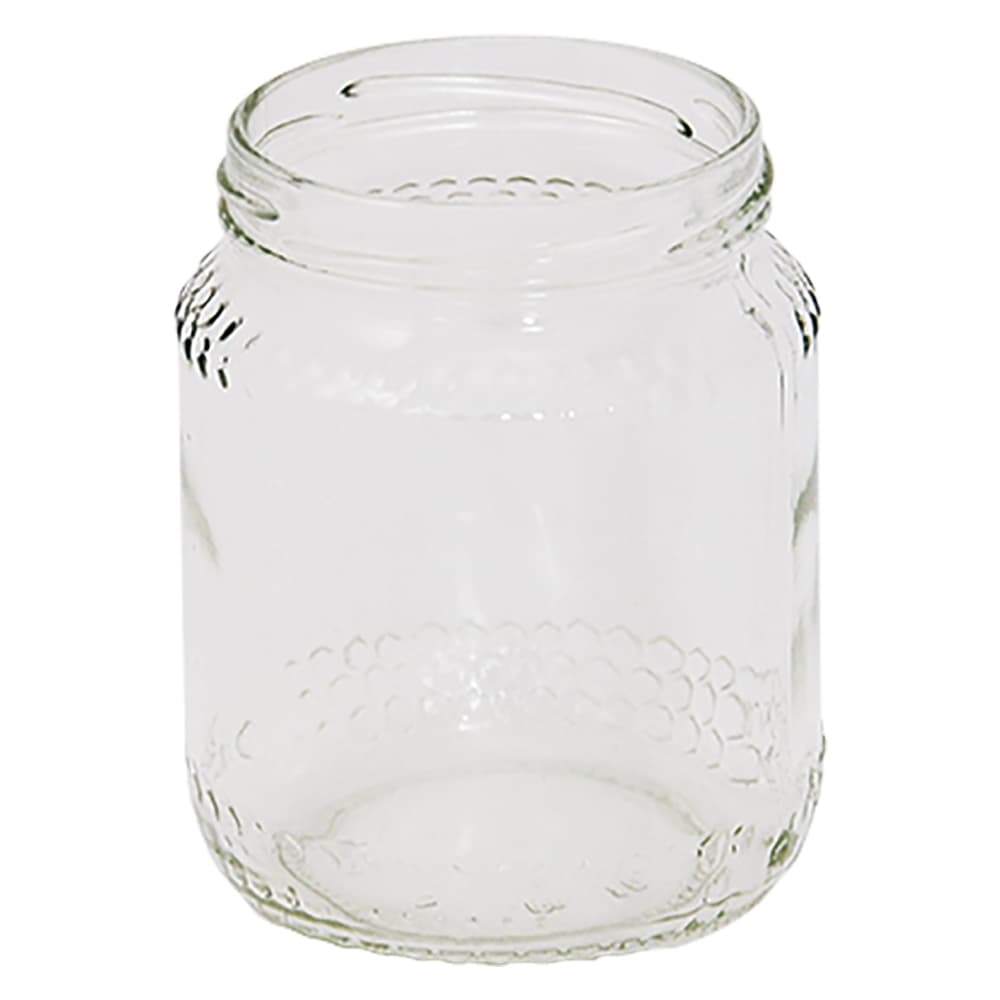 VASO VETRO 'BOCCACCIO' PER ALIMENTI TIPO 'MIELE' 780 ml - imbocc. Ø 82 mm (12 PZ)