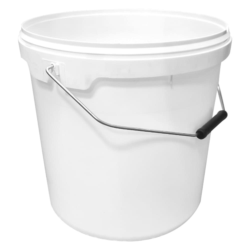 SECCHIO PLASTICO TRONCO CONICO Lt. 6 - Ø 19 x h.21 cm