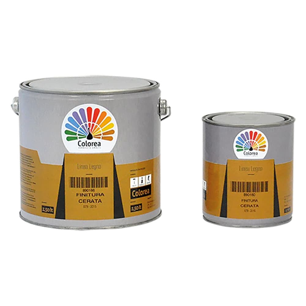 VERNICE A FINITURA CERATA 'COLOREA' Lt. 2,5 Incolore (2 PZ)