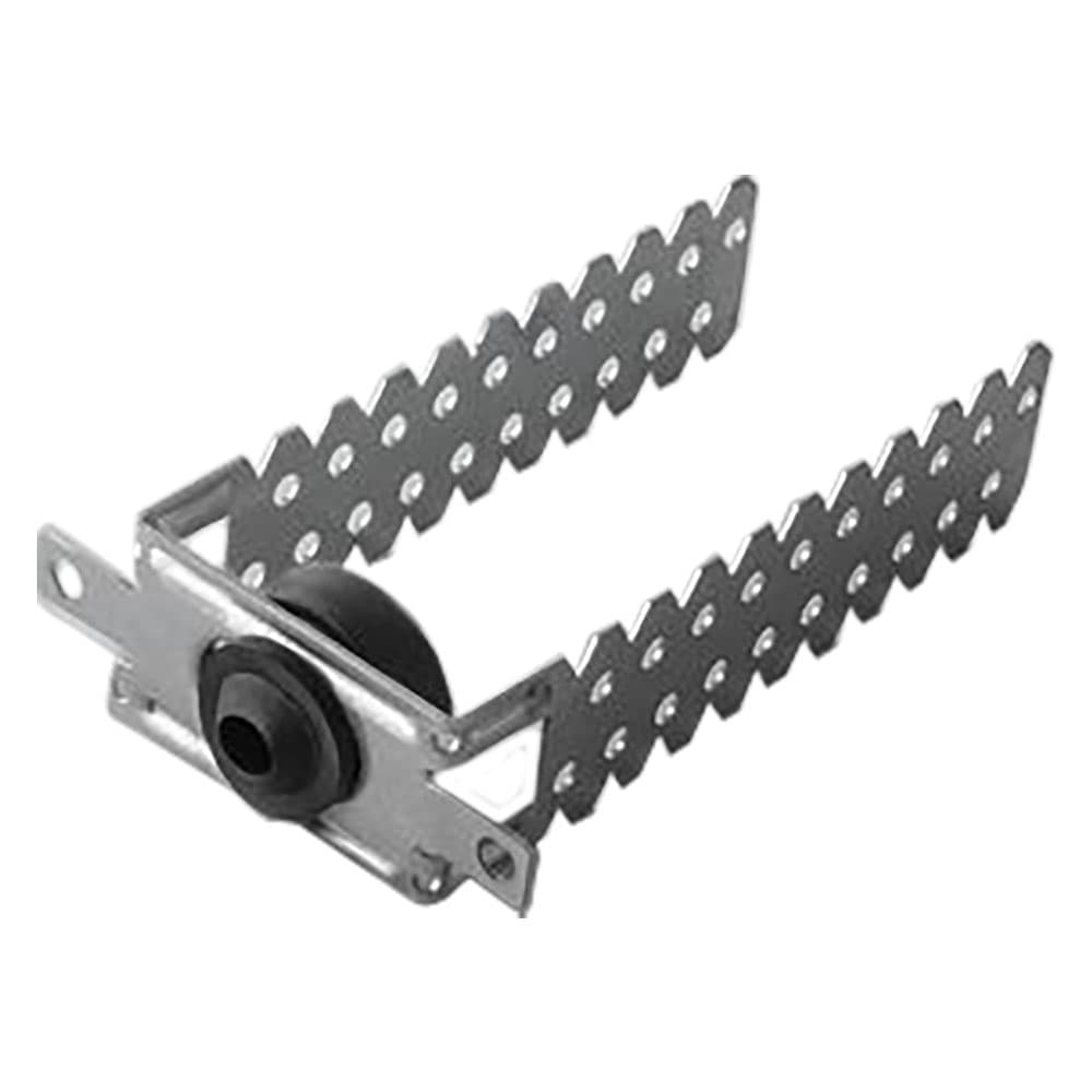 STAFFA ANTIVIBRANTE REGOLABILE distanziatura parete 3 - 12 cm (100 PZ)
