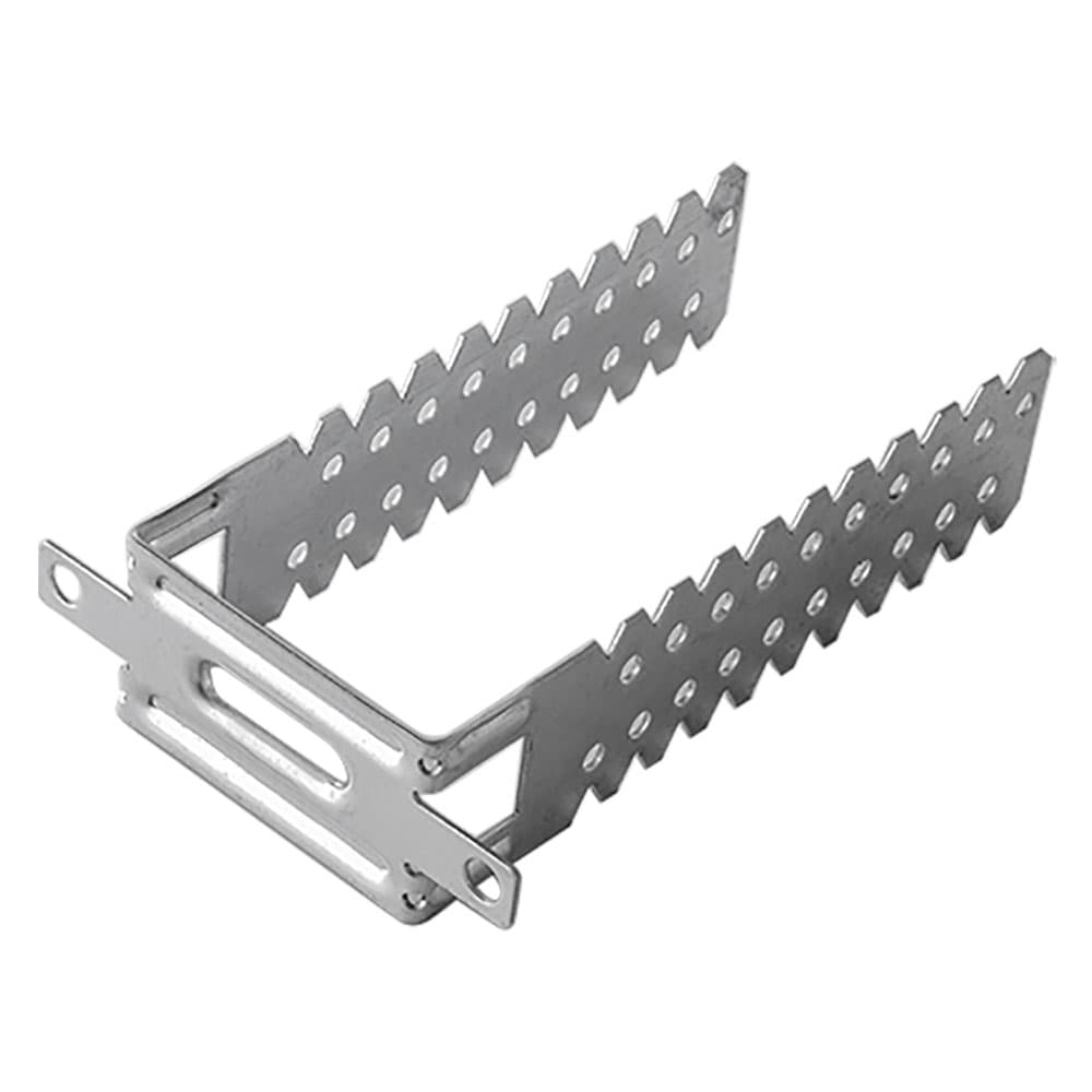 STAFFA UNIVERSALE PER MONTANTI distanziatura parete 3-12 cm / spessore 0,8 mm (100 PZ)