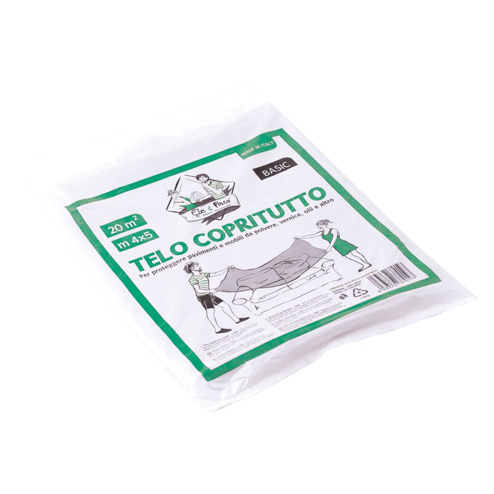 TELO COPRITUTTO MULTIUSO mt 4 x 5 - gr. 240 circa (60 PZ)