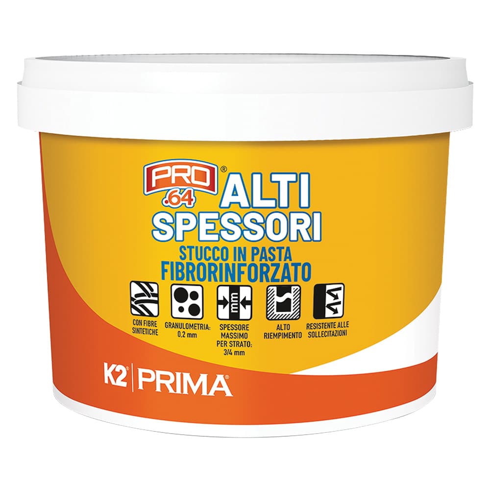 STUCCO IN PASTA FIBRORINFORZATO ALTI SPESSORI kg. 1 - barattolo