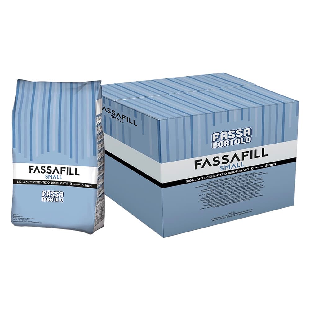 SIGILLANTE PER FUGHE 'FASSAFILL SMALL' Kg. 5 - grigio quarzo (5 PZ)