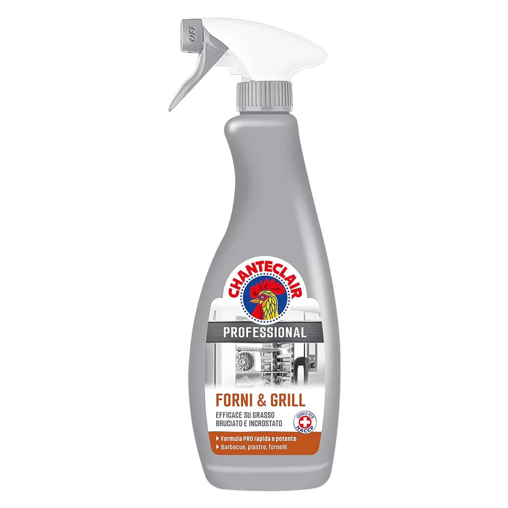 DETERGENTE SPRAY FORNI E GRILL 'CHANTECLAIR PROFESSIONAL' ml. 700 (8 PZ)