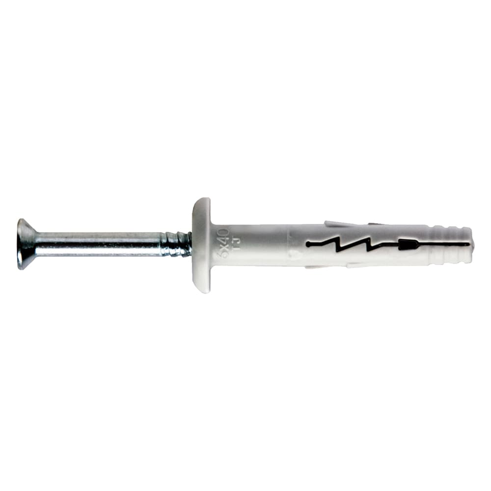 TASSELLO NYLON A PERCUSSIONE 'TURBO JET' TJ6-40B 6 x 40 - vite 3,8 x 45 (100 PZ)
