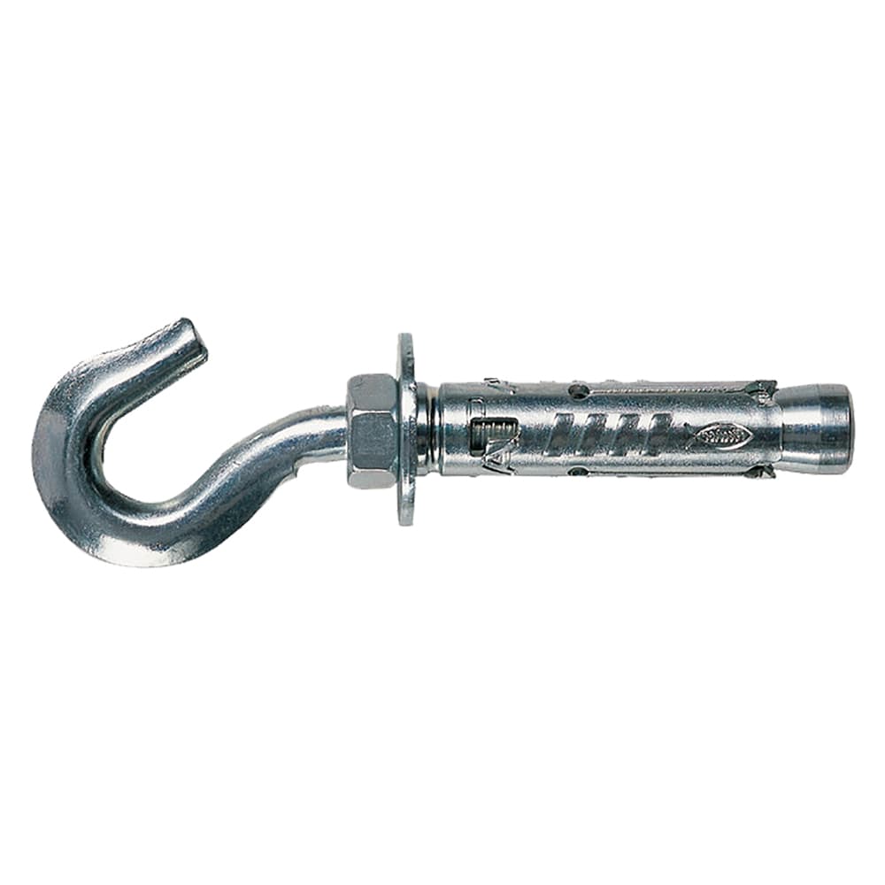 TASSELLO ACCIAIO CON GANCIO 'TA M-G' TA M 8G Ø 12 x 84 mm - M8 x 80 (50 PZ)