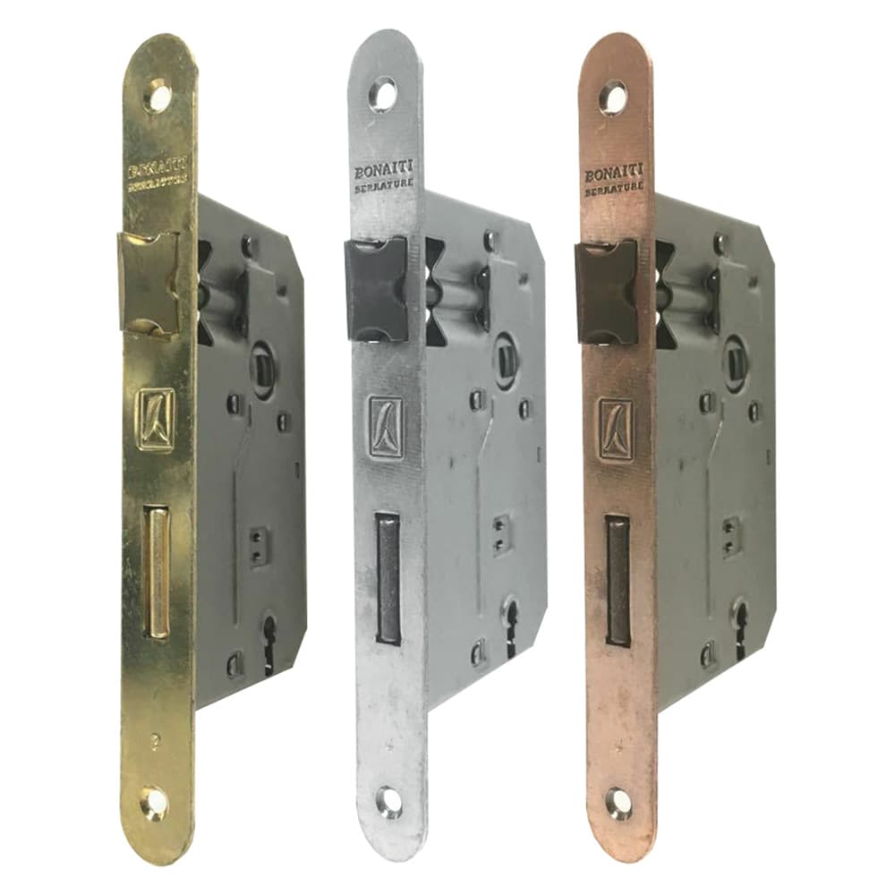 SERRATURA 'PATENT' B.T. ottonato verniciato E 35