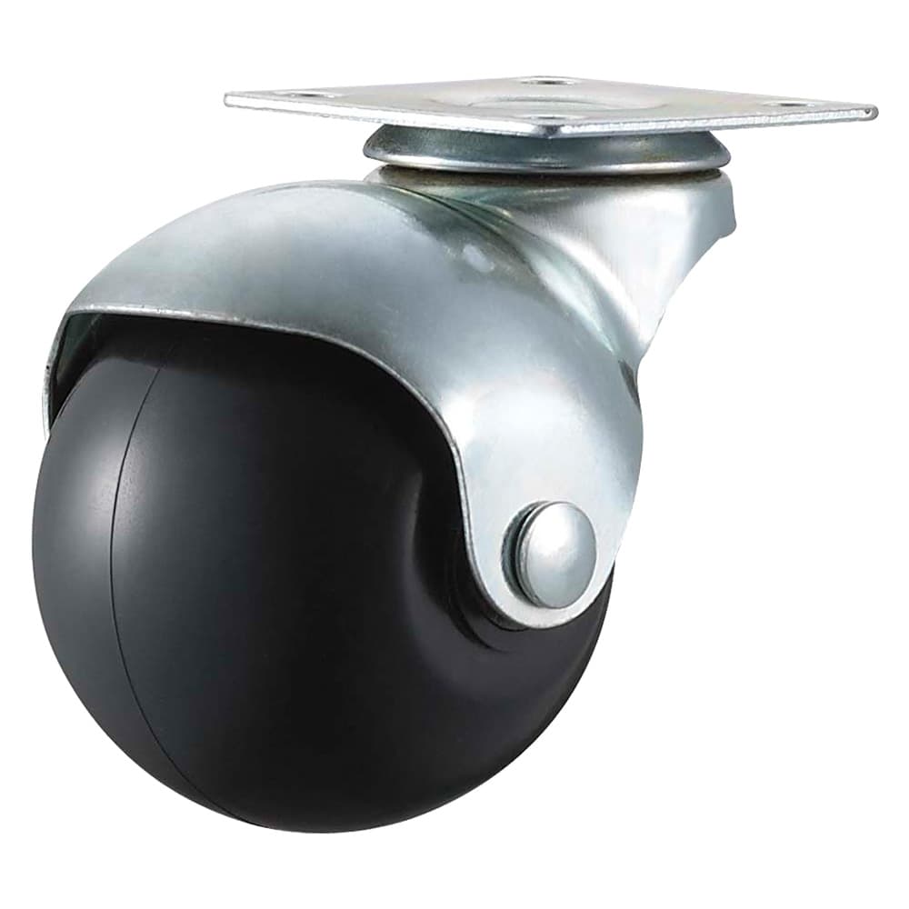 RUOTA PER MOBILI ø 40 - piastra mm 38 x 38 - capacità kg 25 - pz 2.