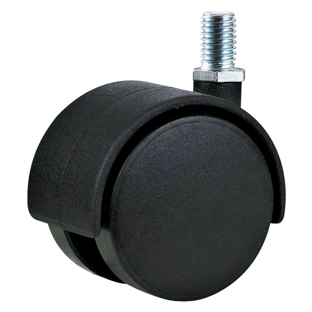 RUOTA PER MOBILI DOPPIA ø 40 - perno MA8 - capacità kg 25 - pz 2 BL